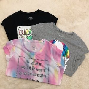 Justice t-shirt lot